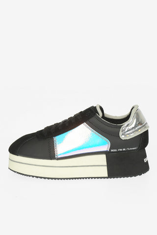 4,5cm Leather S-PYAVE Sneaker with Platform