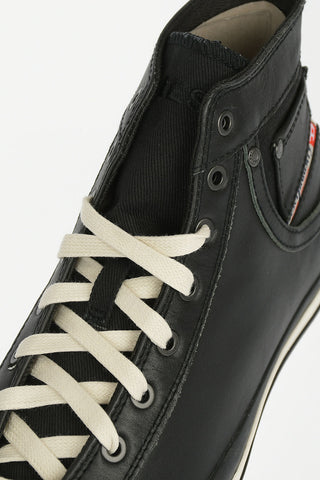 Sneaker EXPOSURE I in Pelle e Tessuto