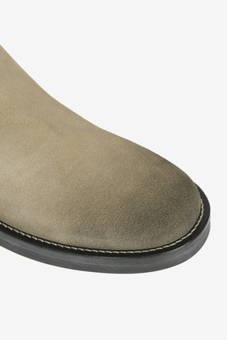 Suede Leather D-THROUPER Chelsea Boots