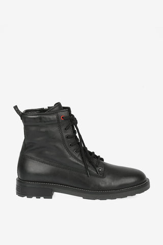 Leather D-THROUPER Ankle Boot