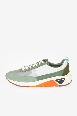 Sneaker S-KB in Pelle Scamosciata e Tessuto