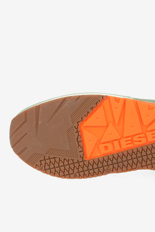 Sneaker S-KB in Pelle Scamosciata e Tessuto