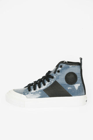 Fabric Sequined S-ASTICO Sneaker