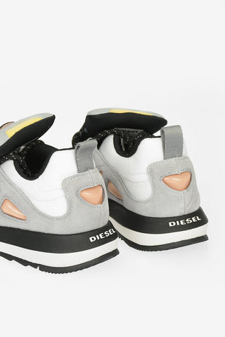 Leather and Fabric H-PADOLA Sneaker