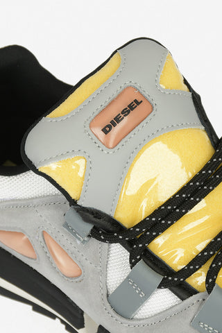 Leather and Fabric H-PADOLA Sneaker