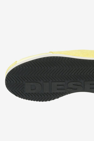 4cm Suede Leather and Fabric S-PYAVE Sneaker with Wedge
