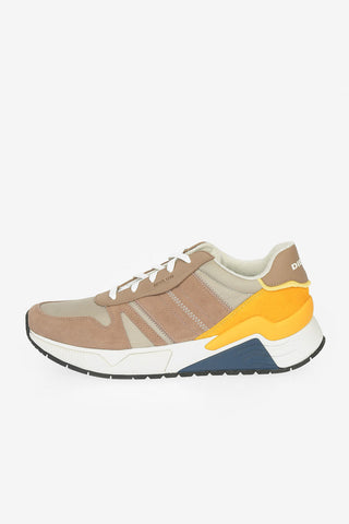 Sneaker S-BRENTHA in Ecopelle e Tessuto