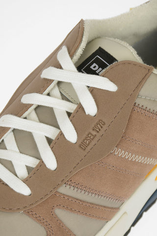 Sneaker S-BRENTHA in Ecopelle e Tessuto