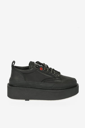 6 cm Leather H-SCIROCCO Sneakers with Wedge