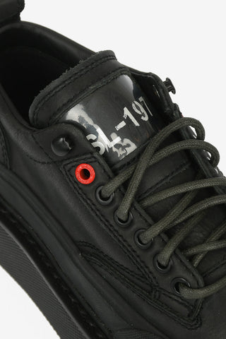 6 cm Leather H-SCIROCCO Sneakers with Wedge