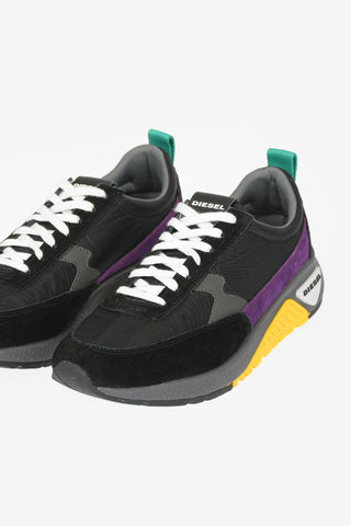 Suede Leather and Fabric S-KB Sneaker