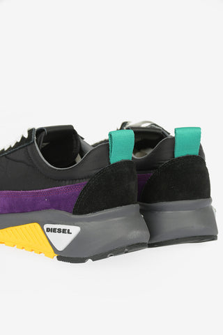 Suede Leather and Fabric S-KB Sneaker