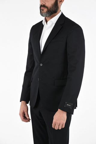 ZZEGNA Two Button Suit with Flap Pockets