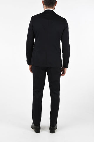 ZZEGNA Two Button Suit with Flap Pockets