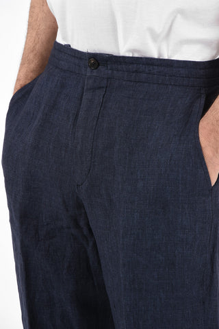 EZ LUXURY Linen Drawstring Pants