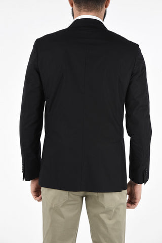 ZZEGNA Unlined Blazer with Patch Pockets 
