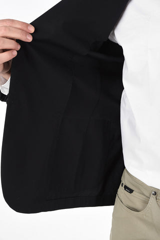 ZZEGNA Blazer Sfoderato con Tasche a Toppa