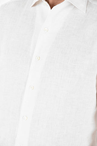 EZ LUXURY Linen Spread Collar Shirt