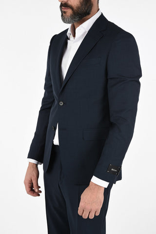ZZEGNA Pint Point 2 Button Suit