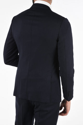 ZZEGNA TECHMERINO Wool Notch Lapel Suit