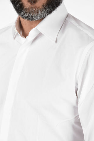 ZZEGNA Camicia collo francese Regular Fit