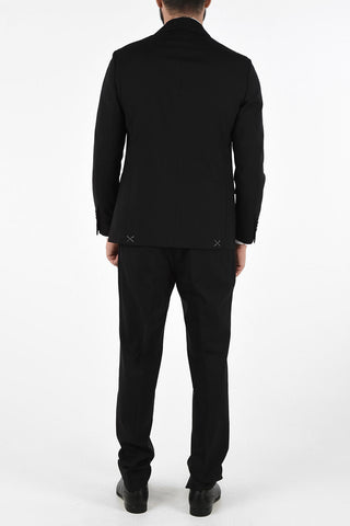 ANCONA peak lapel 2-button suit