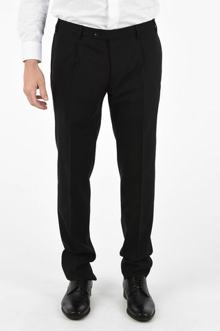 ANCONA peak lapel 2-button suit