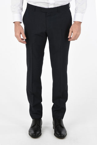 ZZEGNA Two Button Suit with Double Back Slits 