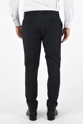 ZZEGNA Two Button Suit with Double Back Slits 