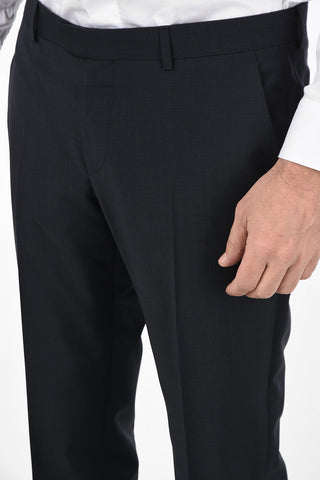 ZZEGNA Two Button Suit with Double Back Slits 