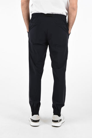 ZZEGNA Single Pleat Joggers