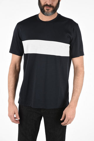 ZZEGNA Wool Crew-Neck T-Shirt