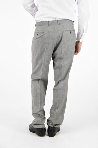 ZZEGNA district check 2-button suit