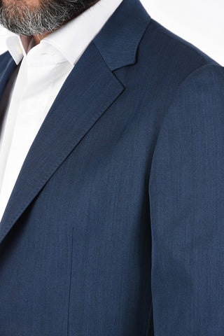ZZEGNA TECHMERINO Wool Notch Lapel Suit