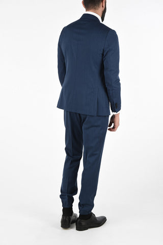 ZZEGNA TECHMERINO Wool Notch Lapel Suit
