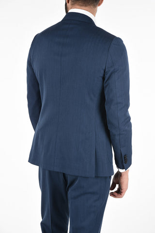 ZZEGNA TECHMERINO Wool Notch Lapel Suit