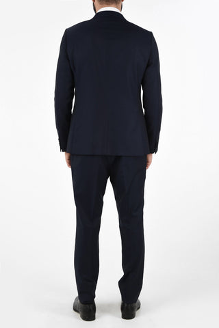 ZZEGNA peak lapel 1-button suit