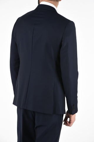 ZZEGNA peak lapel 1-button suit