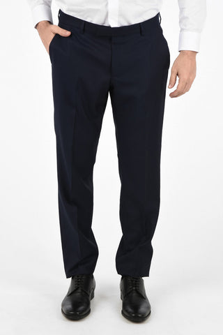 ZZEGNA peak lapel 1-button suit