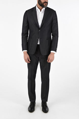 ZZEGNA TECHMERINO Wool Patch Pocket Suit