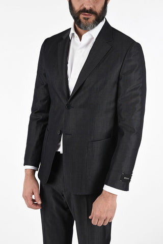 ZZEGNA TECHMERINO Wool Patch Pocket Suit