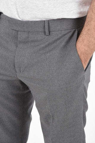 ZZEGNA Wool Straight Fit Pants