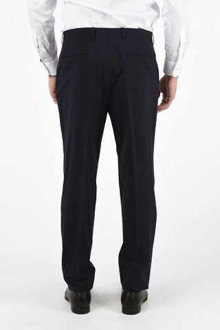 ZZEGNA Lined Two Button Suit with Flap Pockets