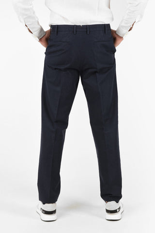EZ LUXURY Cotton and Linen Double Pleat Pants