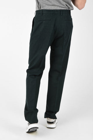 EZ LUXURY Cotton and Linen Double Pleat Pants