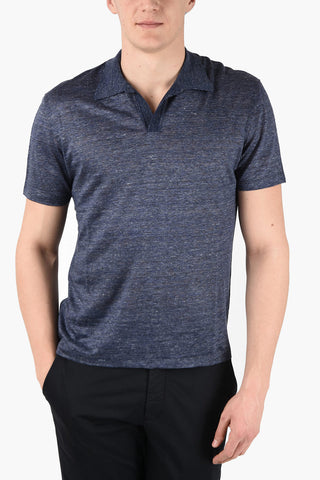 EZ LUXURY Linen Polo Shirt