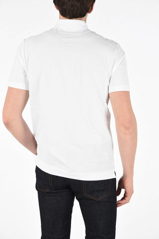 ZZEGNA Hidden Closure Polo Shirt