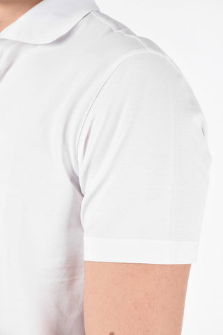 ZZEGNA Hidden Closure Polo Shirt