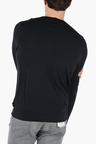 ZZEGNA Wool Crewneck Sweater