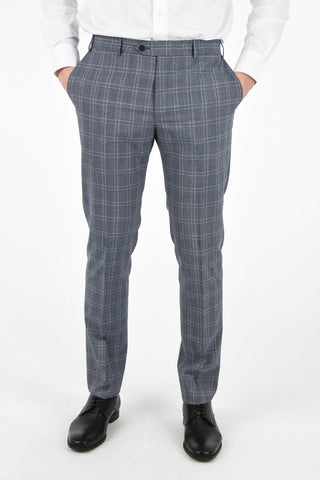 Side Vents Check Drop 6R 2-Button MANTUA Suit